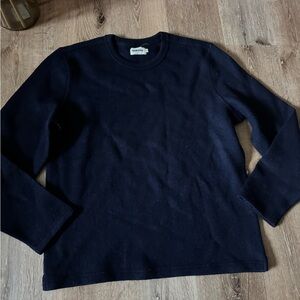 Taylor Stitch Navy Classic Wool Crewneck Men’s Sweater Size 44